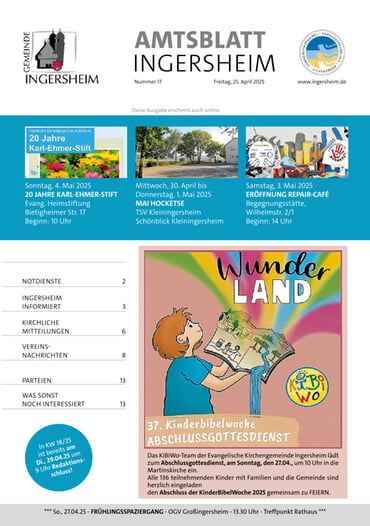Amtsblatt KW 17 2025