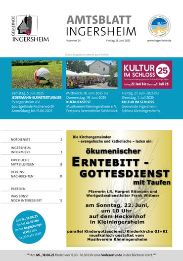 Amtsblatt KW 24 2025