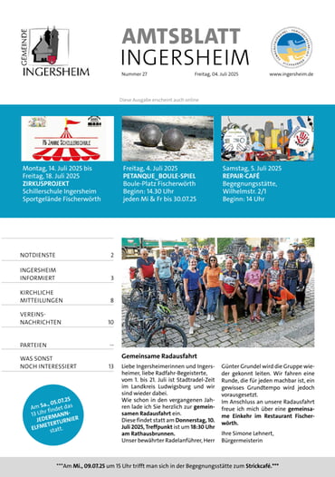 Amtsblatt KW 27 2025