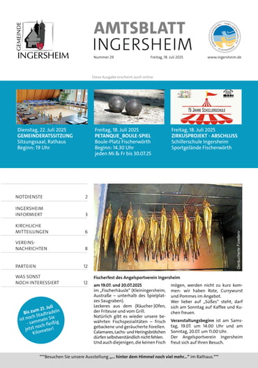 Amtsblatt KW 29 2025