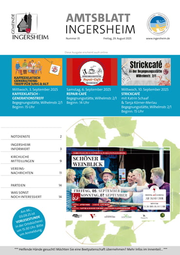 Amtsblatt KW 35 2025