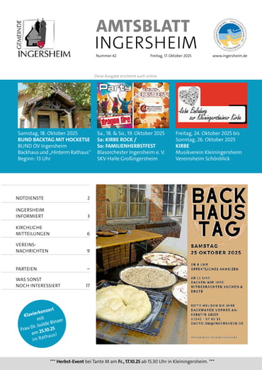 Amtsblatt KW 42 2025