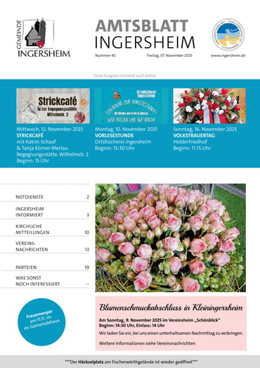 Amtsblatt KW 45 2025
