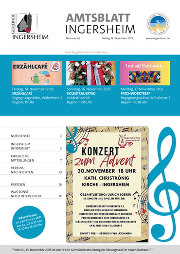 Amtsblatt KW 46 2025