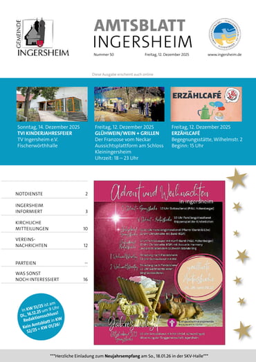 Amtsblatt KW 50 2025