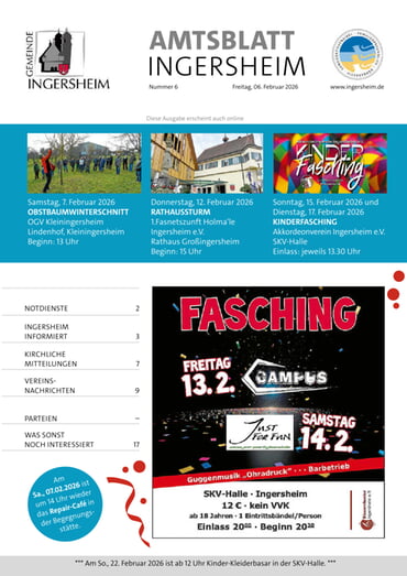 Amtsblatt KW 06 2026