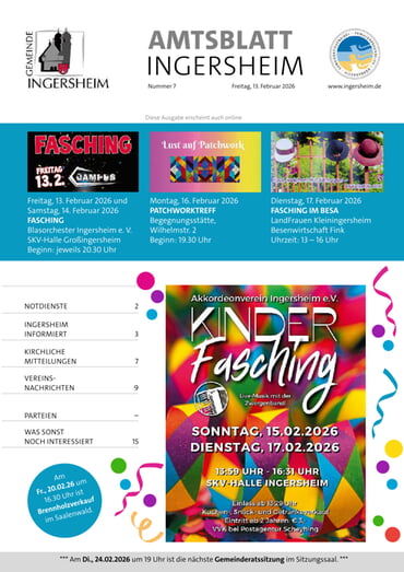 Amtsblatt KW 07 2026