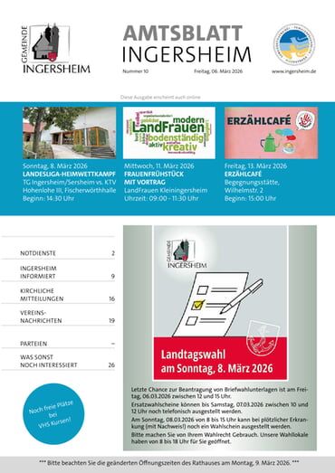 Amtsblatt KW 10 2026