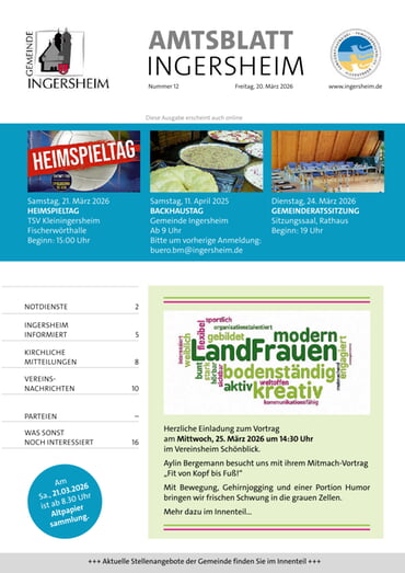 Amtsblatt KW 12 2026