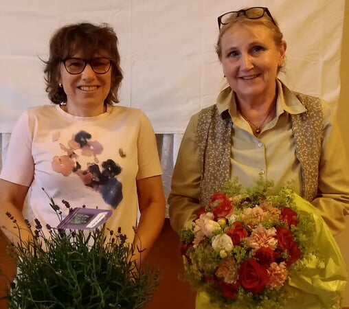 Martina Rist und Hilde Grabenstein