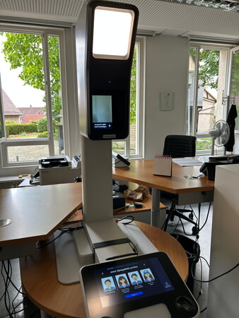 Neuer Lichtbildautomat im Bürgerbüro Juni 2025.
