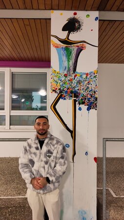 Landratsamt Ludwigsburg_Kunst an Säulen_Ehsandin