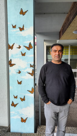 Landratsamt Ludwigsburg_Kunst an Säulen_Ulas