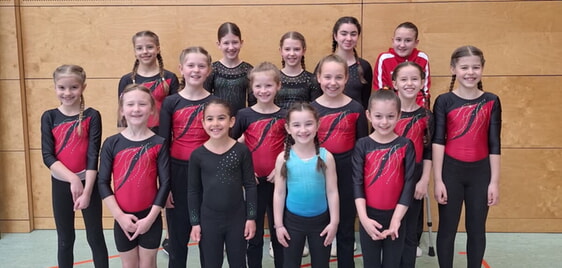 Die erfolgreichen Turnerinnen (Foto: TVI)