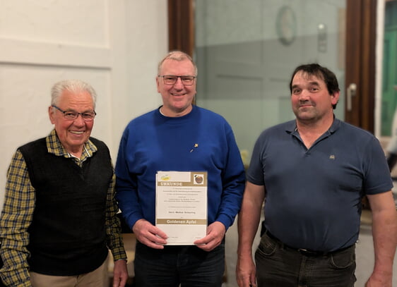 v.L. Heinz Schaaf, Markus Scheyhing, Marcus N&auml;gele