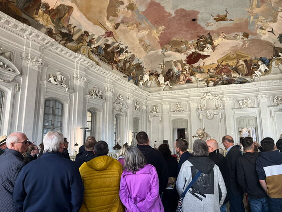F&uuml;hrung in der Residenz W&uuml;rzburg