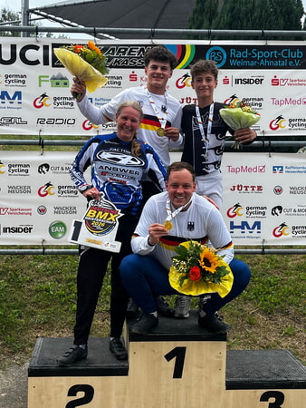 Philipp Schaub, Kerstin Meyer, Jona und Emil Brosz