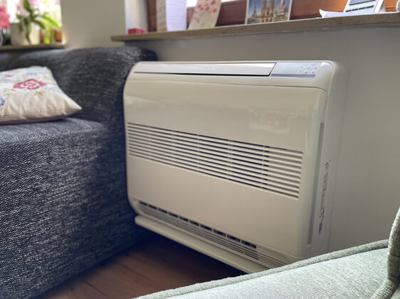 Sogenannte Klimasplitgeräte können neben dem Kühlen auch zum Heizen eingesetzt werden
