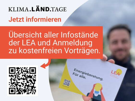 Kostenlose Energieberatung in über 16 Städten und Gemeinden