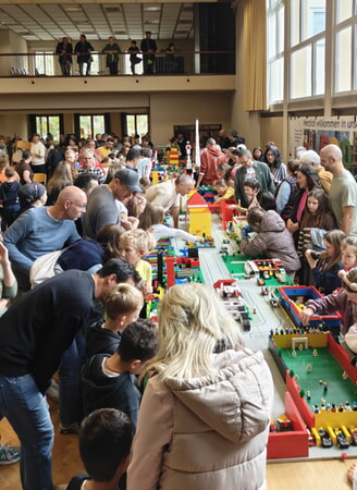 Nach dem Familiengottesdienst gab es viel zu entdecken und zu bewundern