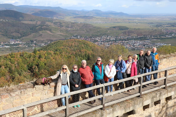Neben der beeindruckenden Natur bot die Tour im Elsass reichlich Gelegenheit f&uuml;r pers&ouml;nliche Gespr&auml;che und einen lebendigen Austausch. Foto: Jean-Luc Syren