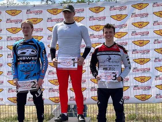 2. Platz Jochen Waidner, 3. Platz Paul Schindhelm