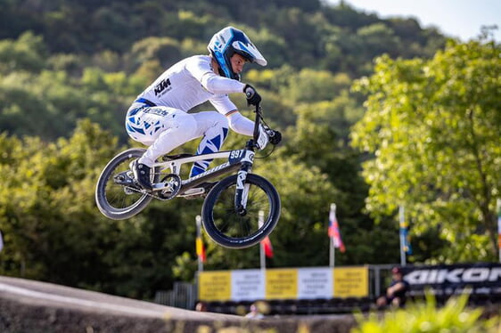 Philip Schaub bei der EM in Besancon Platz 5