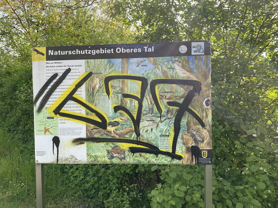 Wanderwegtafel