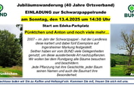 04.2025: Jubiläumswanderung - 40 Jahre Ortsverband