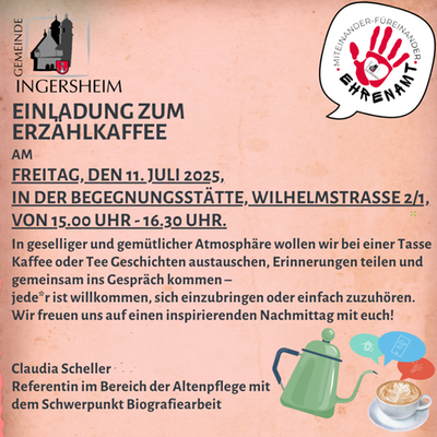 Erzählcafé 