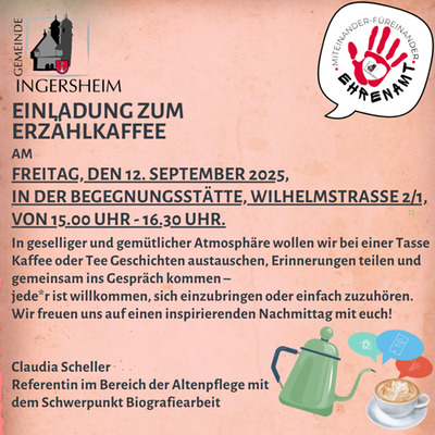 Erzählcafé 