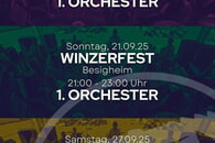Auftritte der Orchester im September