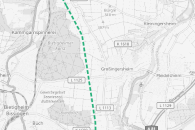 Bau der Süddeutschen Erdgasleitung