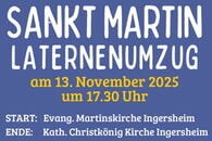 Sankt Martin Laternenumzug