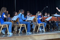 Auftritt der Funnys bei der Kirbe des Blasorchesters