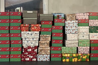 Weihnachten im Schuhkarton