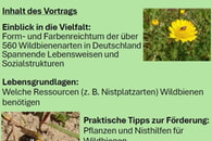 Vortragsankündigung