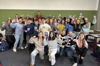 Vorlesetag an der Realschule &ndash; Handballprofi begeistert die Sechstkl&auml;ssler