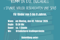 Einladung zur Vorlesestunde