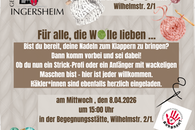 Einladung zum Strickcafe