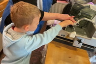 Zu Besuch bei der Metzgerei