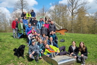 Wandergruppe in "klein Hawaii"