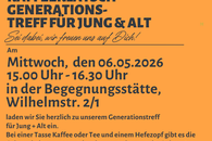 Kaffeeklatsch - Generationstreff