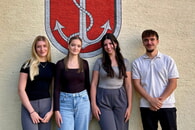 Vier Studierende der HVF Ludwigsburg sammeln Praxiserfahrungen in Ingersheim