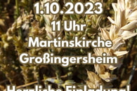 Familiengottesdienst zu Erntedank