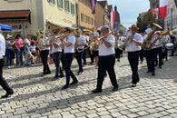 Gemeinschaftsorchester Ingersheim zu Gast beim Winzerfestumzug in Besigheim