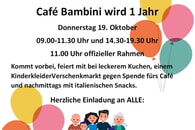 CAFÉ BAMBINI feiert Geburtstag