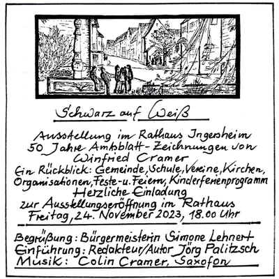 Ausstellungseröffnung "Schwarz auf weiß" 