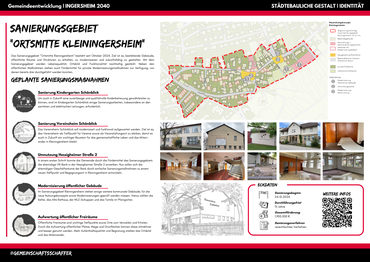 Sanierungsgebiet "Ortsmitte Kleiningersheim"