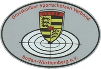Logo des Vereins Grosskaliber Sportschützenverband Baden-Württemberg e.V. (GSVBW e.V.) 